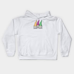 Minimalist Scandinavian Gnomes - Small Kids Hoodie